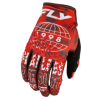 Mănuși motocross FLY RACING Kinetic Blur Gloves - Roșu/Bordo