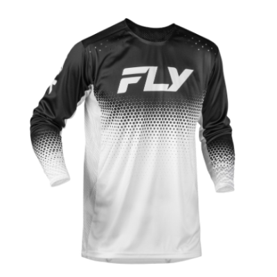 Bluză motocross FLY RACING Rayce Sonar White/Black