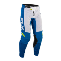 Pantaloni motocross FLY RACING Kinetic Mesh Blue / White / Hi-Vis