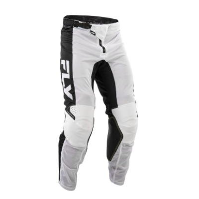 Pantaloni motocross FLY RACING Kinetic Mesh White / Black