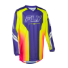 Bluză motocross pentru copii FLY RACING F-16 Raze Purple/Red/Yellow