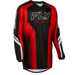 Bluză motocross pentru copii FLY RACING F-16 Raze Negru/Roșu/Alb Bluză motocross pentru copii FLY RACING F-16 Raze Negru/Roșu/Alb