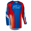 Bluză motocross pentru copii FLY RACING F-16 Raze Roșu/Alb/Albastru thumb