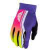 Mănuși motocross pentru copii FLY RACING Youth F-16 Raze Gloves - Purple/Red/Yellow