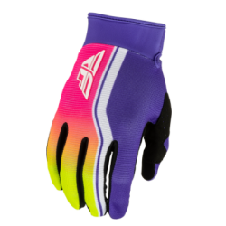 Mănuși motocross pentru copii FLY RACING Youth F-16 Raze Gloves - Purple/Red/Yellow Mănuși motocross pentru copii FLY RACING Youth F-16 Raze Gloves - Purple/Red/Yellow