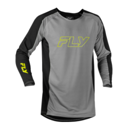 Bluză motocross FLY RACING Patrol Elite Jersey - Gri/Negru/Hi-Vis