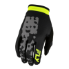 Mănuși motocross pentru copii FLY RACING Lite Flake- Grey/Hi-Vis/Black
