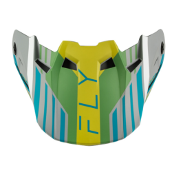 Cozoroc pentru cască FLY RACING Formula CC Strike Peak - Gri/Verde/Teal Cozoroc pentru cască FLY RACING Formula CC Strike Peak - Gri/Verde/Teal