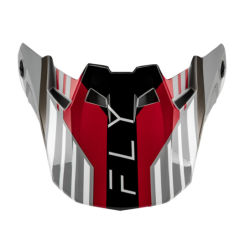 Cozoroc pentru cască FLY RACING Formula CC Strike Peak - Gri/Roșu/Negru/Alb Cozoroc pentru cască FLY RACING Formula CC Strike Peak - Gri/Roșu/Negru/Alb