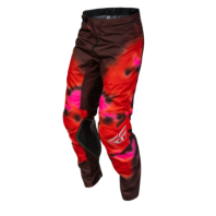 Pantaloni motocross FLY RACING Kinetic Red/Maroon