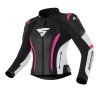 Geacă de piele pentru femei MIURA 2.0 PINK FLUO