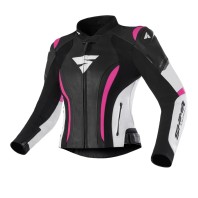 Geacă de piele pentru femei MIURA 2.0 PINK FLUO