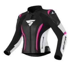 Geacă de piele pentru femei MIURA 2.0 PINK FLUO Geacă de piele pentru femei MIURA 2.0 PINK FLUO