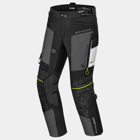Pantaloni moto textili SHIMA TRACKER DARK GREY