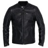 Geacă de piele JOHN DOE DEXTER LEATHER BLACK