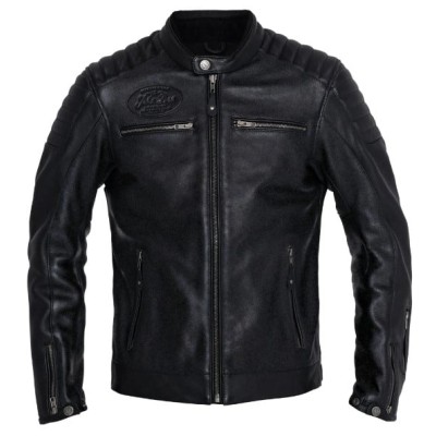 Geacă de piele JOHN DOE DEXTER LEATHER BLACK Geacă de piele JOHN DOE DEXTER LEATHER BLACK