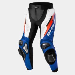 Pantaloni moto din piele SHIMA MISSION ST BLUE/WHITE/RED Pantaloni moto din piele SHIMA MISSION ST BLUE/WHITE/RED