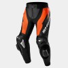 Pantaloni moto din piele SHIMA MISSION ST RED FLUO