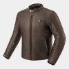 Geacă moto din piele SHIMA HUNTER 3.0 BROWN