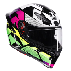 Cască AGV K1 S E2206 PUNKPULSE NEGRU/MOV/LIME