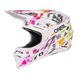 Cască pentru copii O'NEAL 1SERIES STIXX WHITE/MULTI V.27 Cască pentru copii O'NEAL 1SERIES STIXX WHITE/MULTI V.27