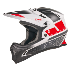 Cască de bicicletă O'NEAL SONUS BLOX BLACK/WHITE/RED V.27 Cască de bicicletă O'NEAL SONUS BLOX BLACK/WHITE/RED V.27