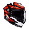 Cască AGV K6 S E2206 BRAVEN BLACK/RED/WHITE
