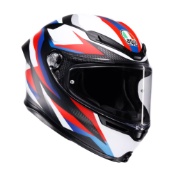 Cască AGV K6 S E2206 TIMEWARP MATT BLACK/RED/BLUE Cască AGV K6 S E2206 TIMEWARP MATT BLACK/RED/BLUE