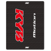 Autocolant DRC-ZETA Kayaba Carbon Red/White