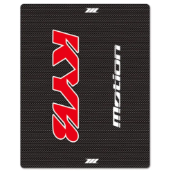 Autocolant DRC-ZETA Kayaba Carbon Red/White Autocolant DRC-ZETA Kayaba Carbon Red/White