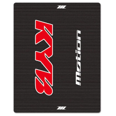 Autocolant DRC-ZETA Kayaba Carbon Red/White Autocolant DRC-ZETA Kayaba Carbon Red/White