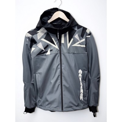 Geaca din textil SPIDI HOODIE EVO SPORT BLACK