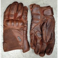 Mănuși din piele TRILOBITE 1942 BROWN - DEFECTE