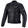Geacă de piele ALPINESTARS REVERN LEATHER BLACK