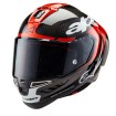 Casca moto  ALPINESTARS Supertech R10 Team Black/Carb/Fluo Red/White thumb