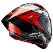 Casca moto  ALPINESTARS Supertech R10 Team Black/Carb/Fluo Red/White thumb