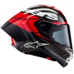 Casca moto  ALPINESTARS Supertech R10 Team Black/Carb/Fluo Red/White thumb