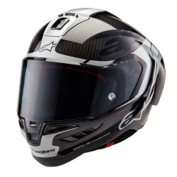 Casca moto  ALPINESTARS Supertech R10 Element Black/Carb/Silver