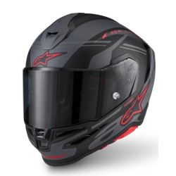 Cască ALPINESTARS S-R7 A-Core BK/GR/RED MATTE Cască ALPINESTARS S-R7 A-Core BK/GR/RED MATTE