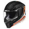 Cască ICON AIRFRAME Carbon Hyperstrike RED