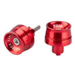 Contragreutăți ghidon PUIG Sport pentru Kawasaki 20mm M6, roșu