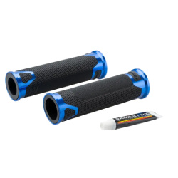 Mânere PUIG Revving 119mm albastru