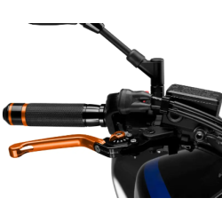Manetă frână pliabilă PUIG Foldable 3 portocaliu portocaliu Manetă frână pliabilă PUIG Foldable 3 portocaliu portocaliu