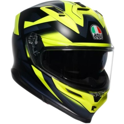 Cască K7 MPLK GLIMPSE MATT BLACK/YELLOW FLUO