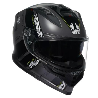 Cască K7 MPLK KYBER MATT GREY/YELLOW FLUO