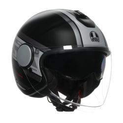 Cască pentru scuter AGV ETERES MONDELLO MATT BLACK/GREY