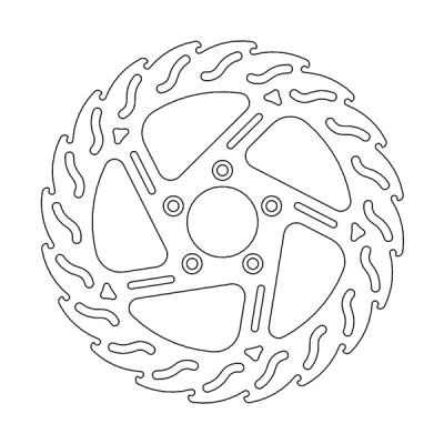 Disc frana MOTO-MASTER BRAKE ROTOR FIX FLAME L Harley Davidson FLS 1690