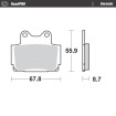 Placute frana MOTO-MASTER BRAKE PAD CERAMIC YAMAHA XJ 600 N 03 Placute frana MOTO-MASTER BRAKE PAD CERAMIC YAMAHA XJ 600 N 03 thumb