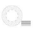 Disc frana MOTO-MASTER BRAKE ROTOR FIX ROUND L/R BMW R 65 G/S 89-92 thumb
