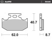 Placute frana MOTO-MASTER BRAKE PAD CERAMIC YAMAHA XT 250 23 Placute frana MOTO-MASTER BRAKE PAD CERAMIC YAMAHA XT 250 23 thumb